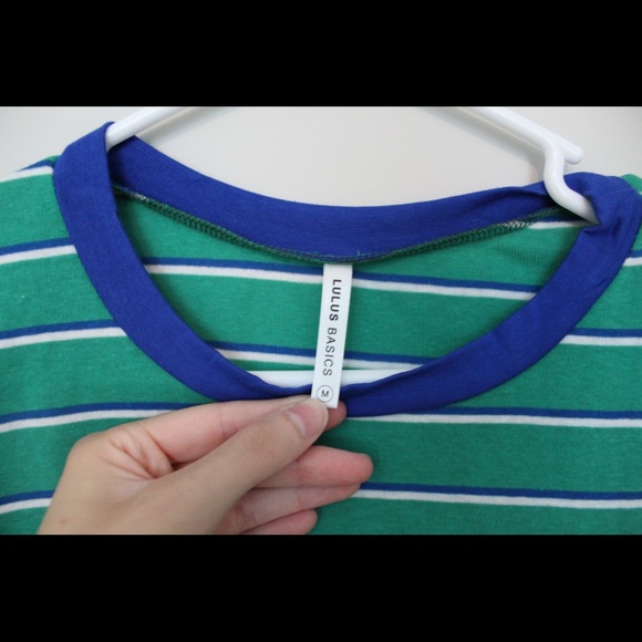 Striped crop top - Picture 2 of 2